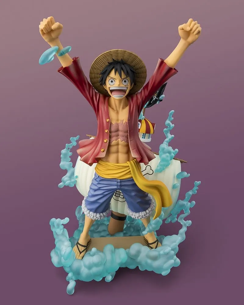One Piece Figuarts ZERO (STARTune) PVC Figure Monkey D. Luffy -Setting out for the New World- 25 cm